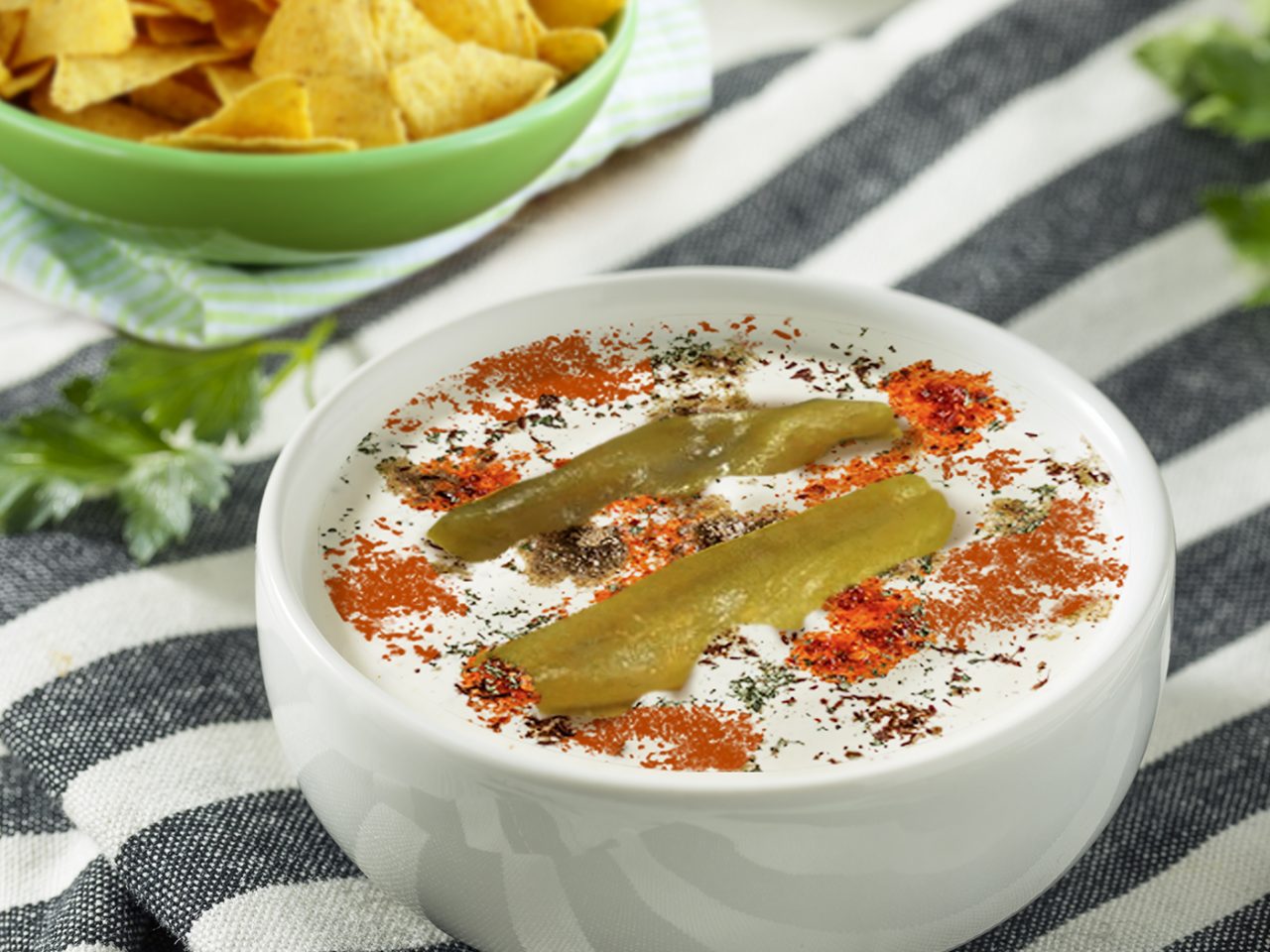 Aderezo Ranch con Chile Verde Mexicano