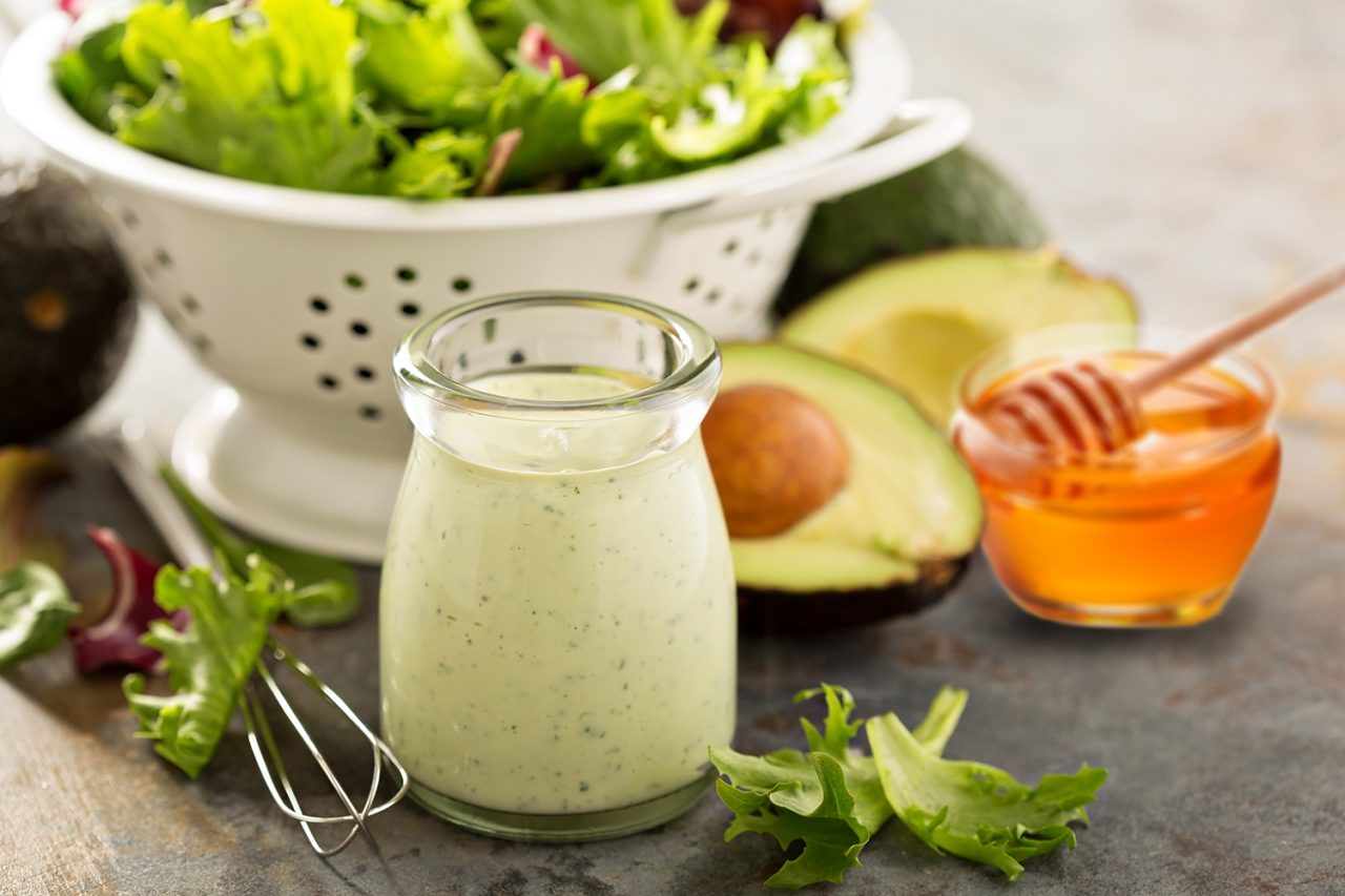 Aderezo Diosa Verde con Aguacate y Miel