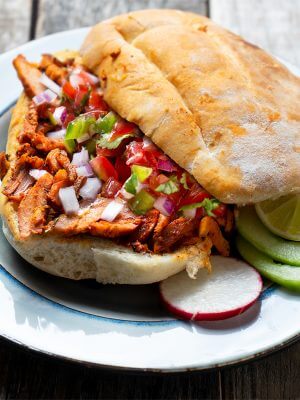 Torta de Cerdo al Pastor